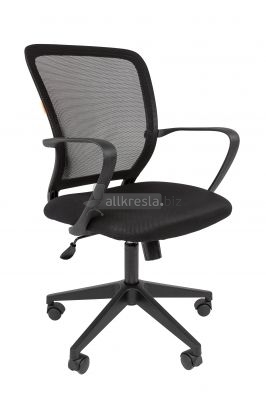 Офисное кресло Chairman 698 - Сетка черная / сетчатая многослойная ткань черная