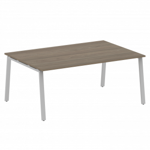 Metal System Перег. стол (1 столешница) на А-образном м/к БА.ПРГ-1.5 Вяз/Серый металл 1800*1235*750