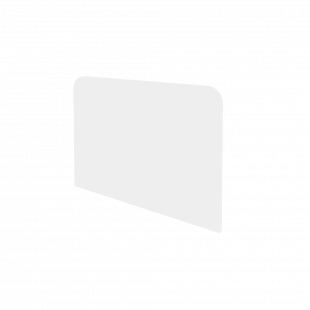 Slim Экран боковой (для столов с глубиной столешницы 600мм) С.ЭКР.Б-60 Белый 600*435*18