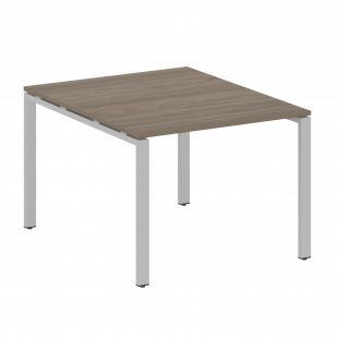 Metal System Перег. стол (1 столешница) на П-образном м/к БП.ПРГ-1.1 Вяз/Серый металл 1000*1235*750