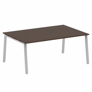 Metal System Перег. стол (1 столешница) на А-образном м/к БА.ПРГ-1.5 Венге/Серый металл 1800*1235*750