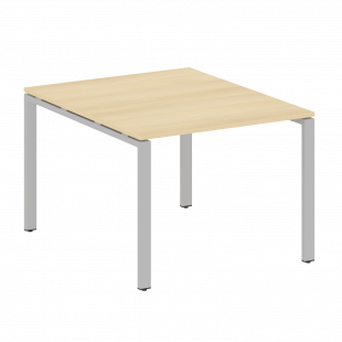 Metal System Перег. стол (1 столешница) на П-образном м/к БП.ПРГ-1.1 Акация/Серый металл 1000*1235*750