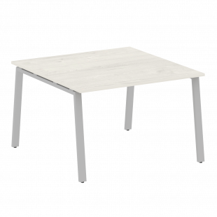 Metal System Перег. стол (1 столешница) на А-образном м/к БА.ПРГ-1.2 Дуб наварра/Серый металл 1200*1235*750
