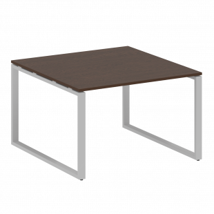 Metal System Перег. стол (1 столешница) на О-образном м/к БО.ПРГ-1.2 Венге/Серый металл 1200*1235*750