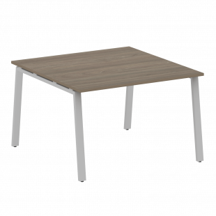 Metal System Перег. стол (1 столешница) на А-образном м/к БА.ПРГ-1.2 Вяз/Серый металл 1200*1235*750
