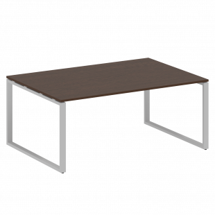 Metal System Перег. стол (1 столешница) на О-образном м/к БО.ПРГ-1.5 Венге/Серый металл 1800*1235*750