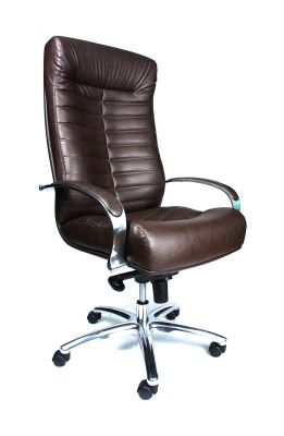 Офисное кресло EvP Orion AL M экокожа коричневый