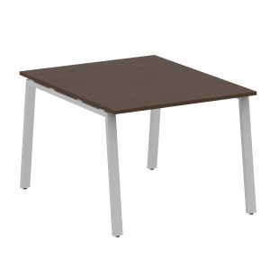 Metal System Перег. стол (1 столешница) на А-образном м/к БА.ПРГ-1.1 Венге/Серый металл 1000*1235*750