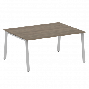 Metal System Перег. стол (1 столешница) на А-образном м/к БА.ПРГ-1.4 Вяз/Серый металл 1600*1235*750