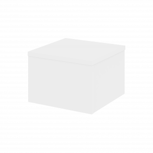 Onix Накладка угловая низкая внешняя левая О.R-NU.N.VNE (L) Белый бриллиант 432*432*297