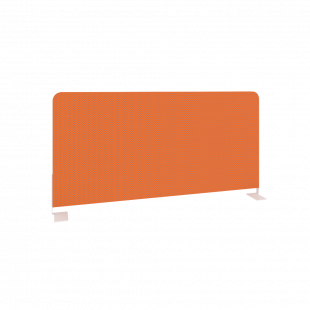 Onix Экран тканевый боковой O.TEKR-80 Оранжевый/Белый металл 800*390*22