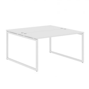 Стол 2-х местный XQWST 1414 Белый/Белый 1400х1406х750 (xten-q) Стол 2-х местный XQWST 1414 Белый/Белый 1400х1406х750 (xten-q)