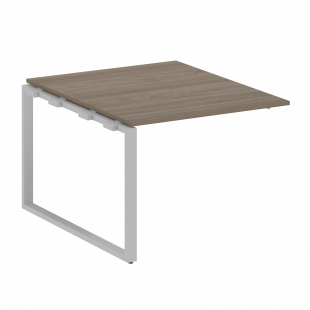 Metal System Проходной элемент перег. стола на О-образном м/к БО.ППРГ-1 Вяз/Серый металл 1000*1235*750