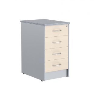 ИМАГО Тумба приставная ТП-4.1А Клен/Металлик с Топом Т-1 Металлик 412х600х755 (imago) ИМАГО Тумба приставная ТП-4.1А Клен/Металлик с Топом Т-1 Металлик 412х600х755 (imago)