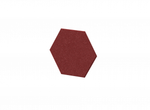 FO Настенная плитка шестигранная 35х30х1,2 (35 Малиновый сироп)