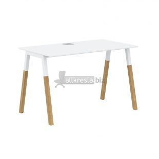 ФОРТА Стол FST 1167 Белый премиум/Белый-Бук 1180х670х733 (forta) ФОРТА Стол FST 1167 Белый премиум/Белый-Бук 1180х670х733 (forta)
