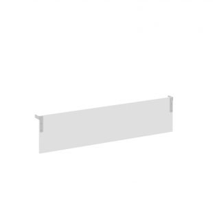 Фронтальная панель подвесная XDST 167 Белый/Алюминий 1500х350х18