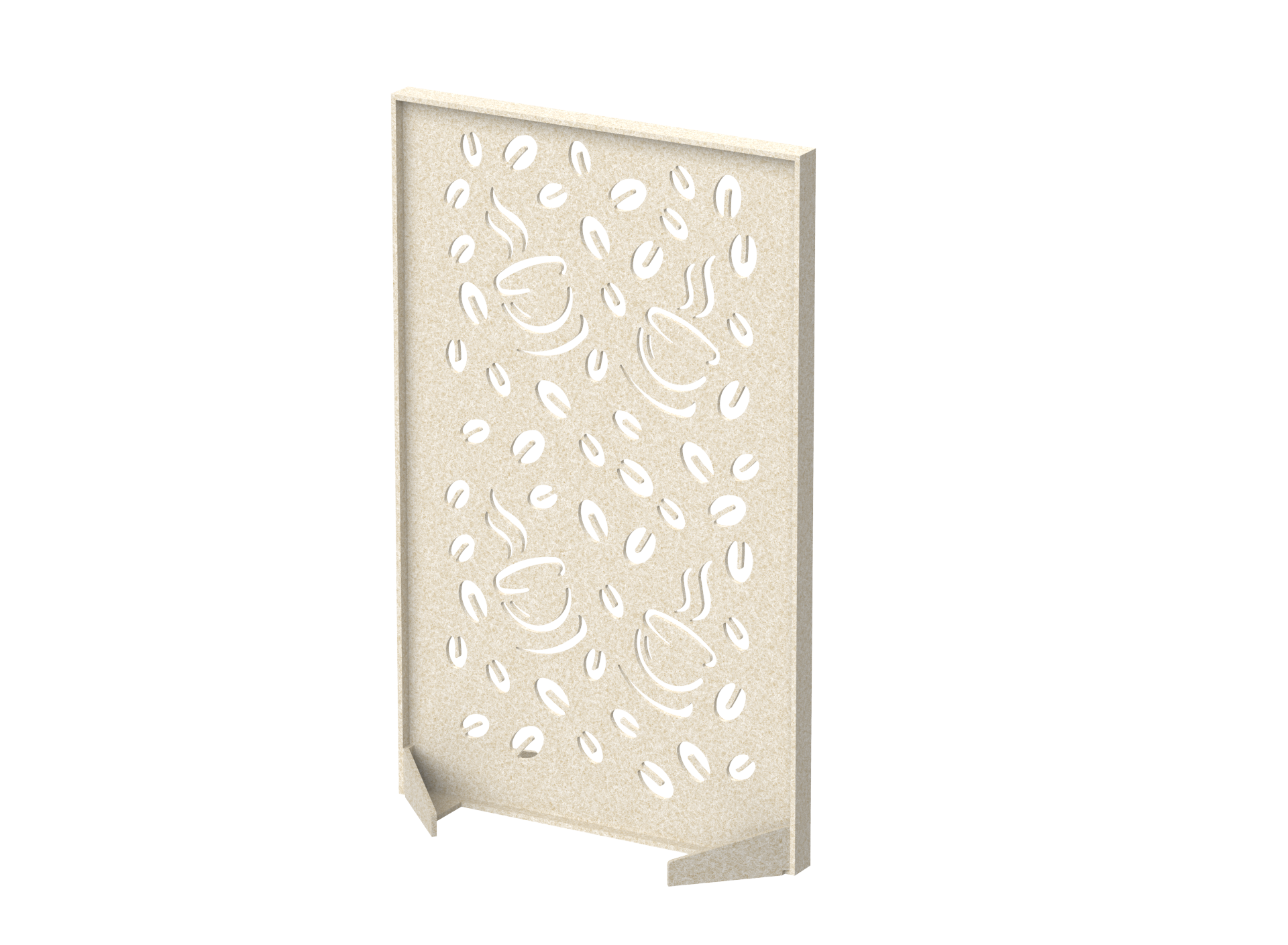 Купить fo перегородка с декором "кофе" 100х40х140