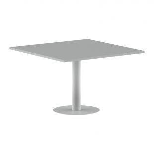 IMAGO Конференц стол ПРГ-6 Металлик/Алюминий 1200х1200х750