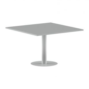 ИМАГО Конференц стол ПРГ-6 Металлик/Алюминий 1200х1200х750 (imago)