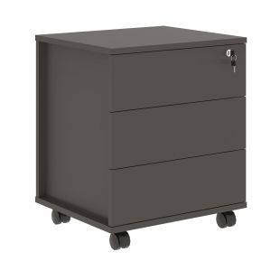 ЭДИС Тумба мобильная EMC-3D.A Мокко 520х450х605 (edis)