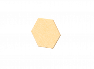 FO Настенная плитка шестигранная 35х30х1,2 (43 Карибский песок)