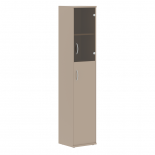 Шкаф колонка комбинированная СУ-1.7(R) Мокачино 406х365х1975 (imago)