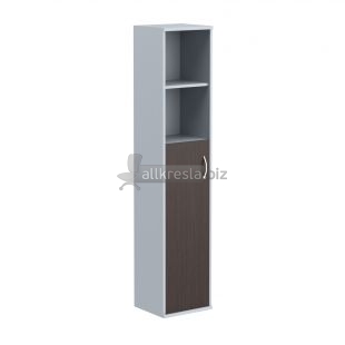 IMAGO Шкаф колонка с глухой средней дверью СУ-1.6(L) Венге Магия/Металлик