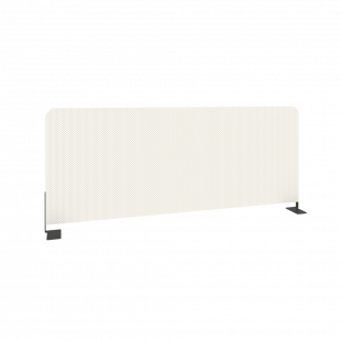 Onix Экран тканевый боковой O.TEKR-98 Белый/Антрацит металл 980*390*22
