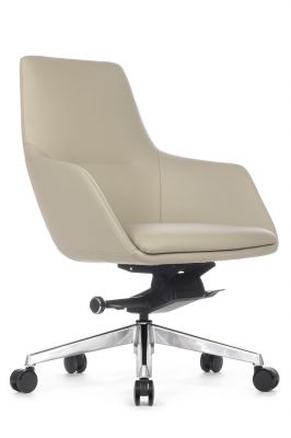 Кресло Soul M B1908 Светло-серый (MB918) натуральная кожа