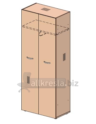 Купить танго rus модуль шкафа"танго-люкс" гардероб, с замком шд11з (800х420х2020)