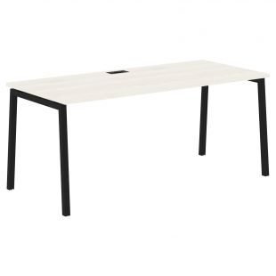 ЭДИС Стол прямой ELST 1780 Ясень Траун/Черный 1760х800х750 (edis) ЭДИС Стол прямой ELST 1780 Ясень Траун/Черный 1760х800х750 (edis)