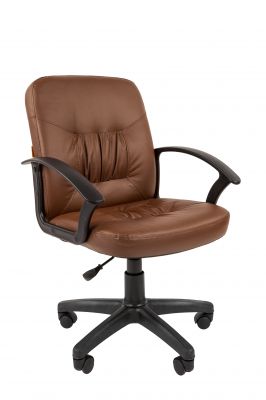 CH 651 офисное кресло - Коричневая экокожа