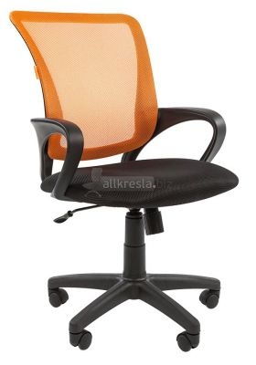 СH 969 кресло для персонала сетка - Сетка оранжевая