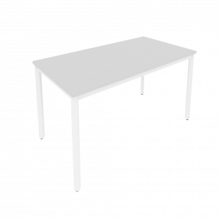 Slim Стол письменный на металлокаркасе С.СП-5 Серый/Белый металл 1380*720*750