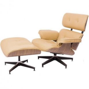 Офисное кресло EvP Relax кожа бежевый
