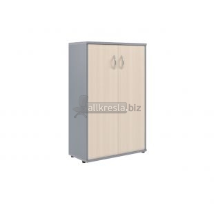 IMAGO Шкаф с глухими дверьми СТ-2.3 Клен/Металлик 770*365*1200