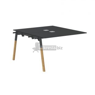 ФОРТА Стол приставной FIWST 1113 Черный графит/Черный графит-Бук 1180х1370х733 (forta) ФОРТА Стол приставной FIWST 1113 Черный графит/Черный графит-Бук 1180х1370х733 (forta)