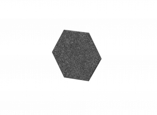 FO Настенная плитка шестигранная 35х30х1,2 (06 Мокрый асфальт)