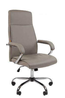 Офисное кресло Chairman CH425 экокожа, серый