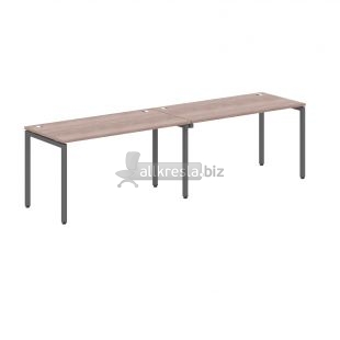 ИКСТЕН ЭС Стол 2-х местный XWST 2870 Дуб Сонома/Антрацит 2800х700х750 (xten-s)