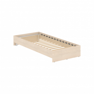 Кровать без изголовья MBW 209 Бук Тиара 944х2044х300 (muar)