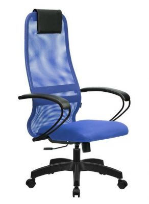 Офисное кресло Kasumi/Касуми PL (bp8) -  сетка/сетчатая ткань синяя