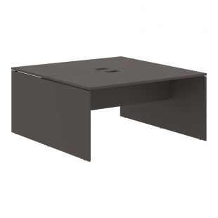 ЭДИС Стол двойной ED2ST 1580 Мокко/Черный 1560х1606х750 (edis) ЭДИС Стол двойной ED2ST 1580 Мокко/Черный 1560х1606х750 (edis)