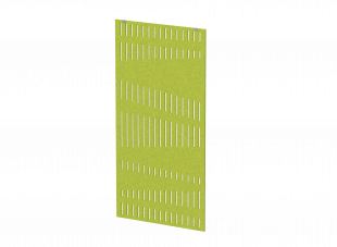 FO Перегородка с декором "Диаграмма" (фурнитура в комплекте) 120х1,2х240 (17 Хвойно-зеленый)