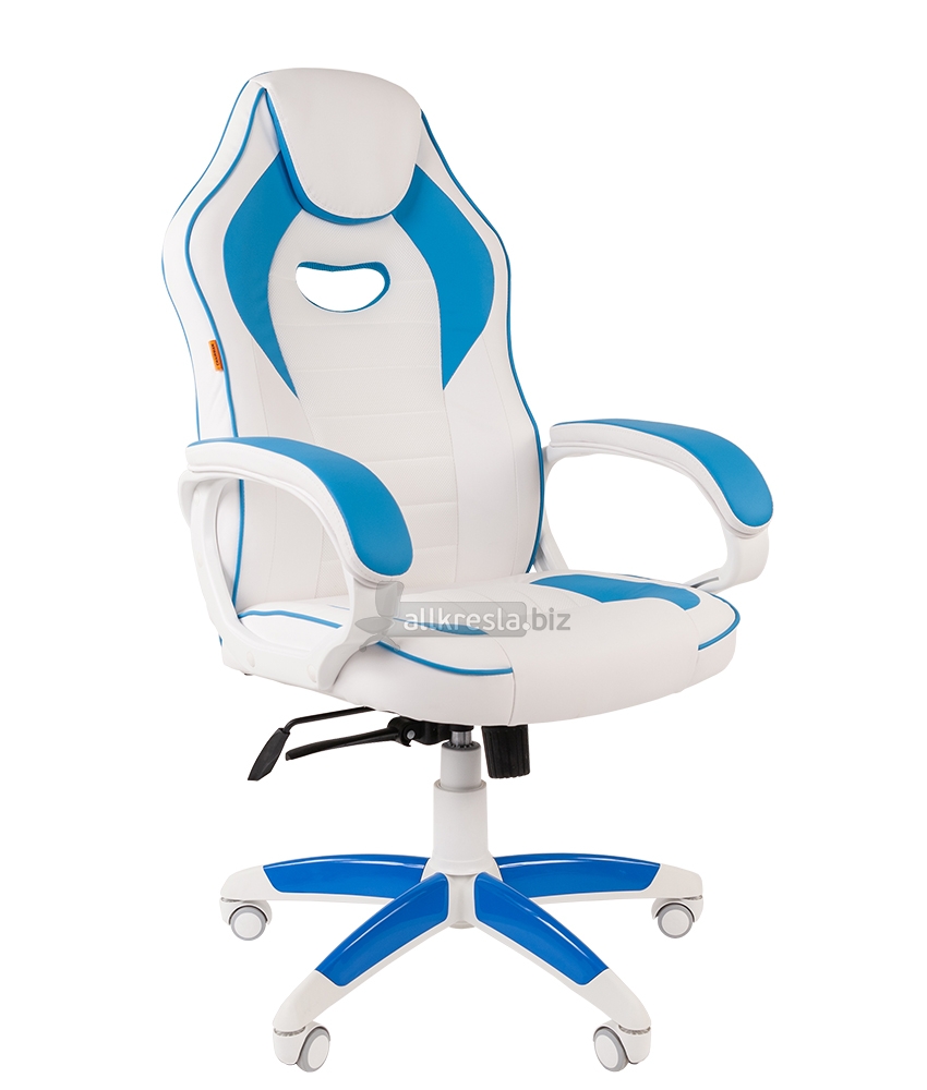 Купить геймерское кресло Chairman Game 16 белый пластик