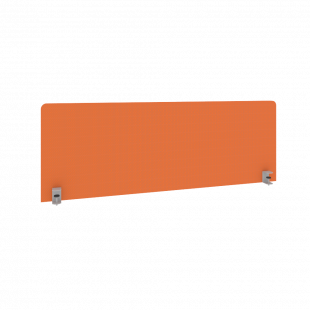 Metal System Экран тканевый для стола Б.ТЭКР-3 Оранжевый 1250*450*22