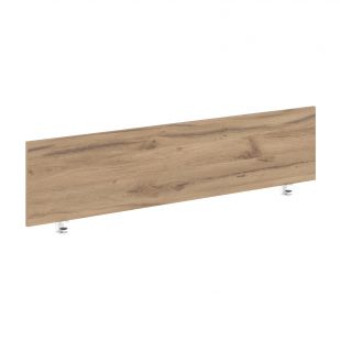 ЭДИС Экран EBP 1535 Дуб Денвер светлый/Белый 1560х18х350 (edis)