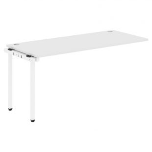 Купить xten-s стол промежуточный xist 1670 белый/алюминий 1600х700х750