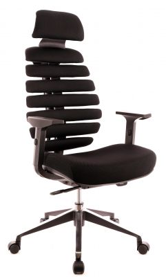 Офисное кресло EvP Ergo Black ткань черный